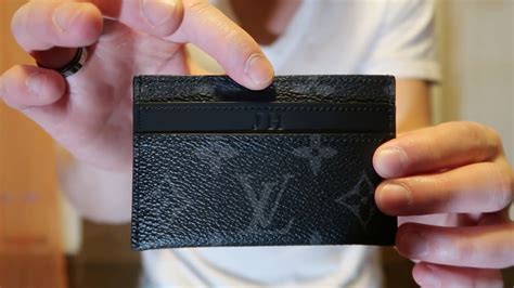 louis vuitton porte cartes double card holder|louis vuitton empreinte card holder.